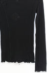 BASERANGE OMATOR Long-sleeved T-shirt BAS-TTOML-WO-WI24-HEI Black
